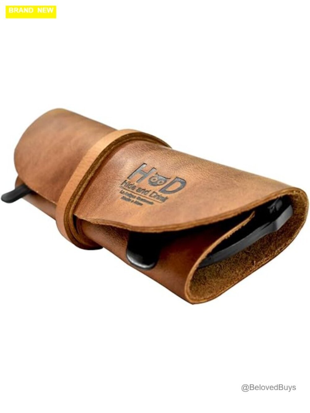 Handmade Full Grain Leather Sunglass Wrap with 101 Year Warranty